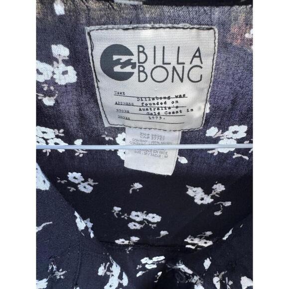 Vintage Billabong Floral Surf Shirt 1973 Single Stitch Rare Med - Picture 2 of 3
